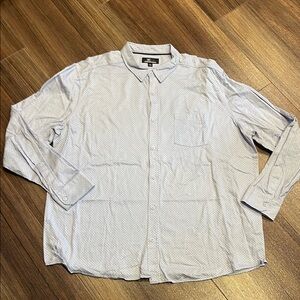 Johnston & Murphy Blue Casual Button Down Shirt